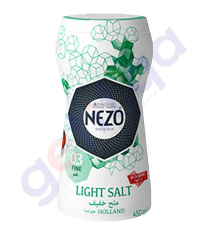 Buy Nezo Salt- Light Salt 450g Price Online in Doha Qatar