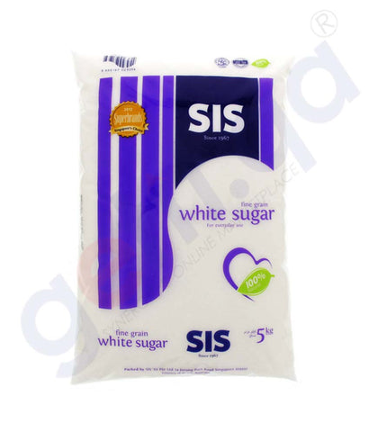 Buy SIS Granulated Sugar 5kg Price Online in Doha Qatar