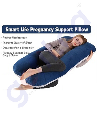 BUY SMART LIFE PREGNANT SUPPORT PILLOW IN QATAR | HOME DELIVERY WITH COD ON ALL ORDERS ALL OVER QATAR FROM GETIT.QA