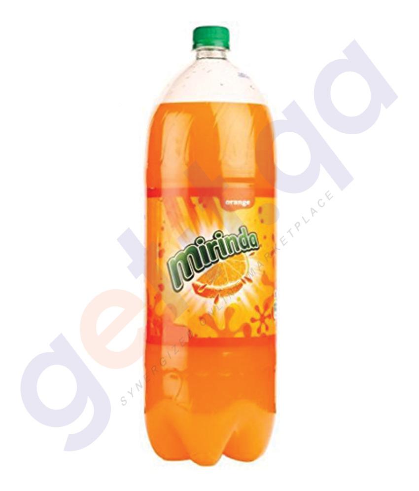 BUY MIRINDA ORANGE BOTTLE - 1.25LTR/ 2.25LTR IN QATAR | HOME DELIVERY WITH COD ON ALL ORDERS ALL OVER QATAR FROM GETIT.QA