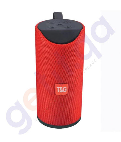 SPEAKER - T&G STYLISH PORTABLE SPEAKER -ASSORTED COLOUR - TG113