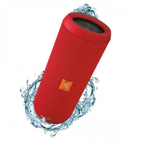Speakers - JBL Flip 3 Splashproof Portable Bluetooth Speaker - Red