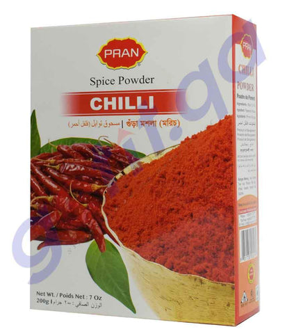 BUY PRAN CHILLI POWDER - 200 GM IN QATAR | HOME DELIVERY WITH COD ON ALL ORDERS ALL OVER QATAR FROM GETIT.QA