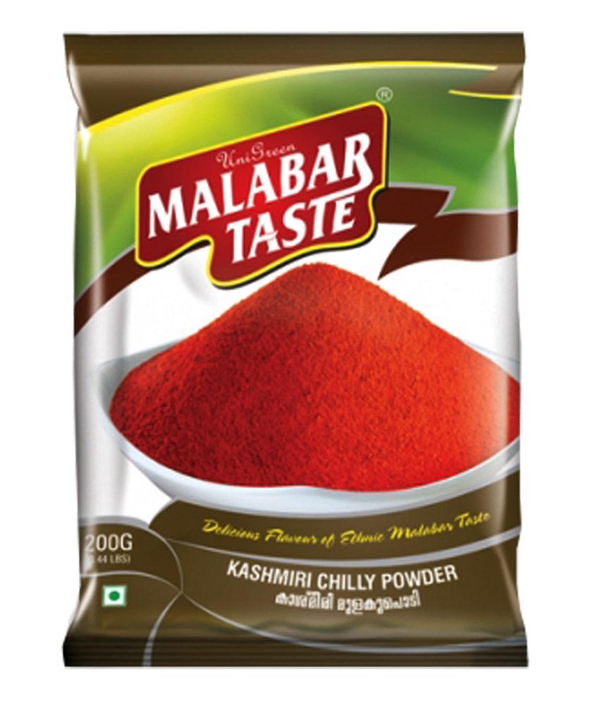 Spices & Herbs - MALABAR TASTE KASHMIRI CHILLY POWDER 200GM