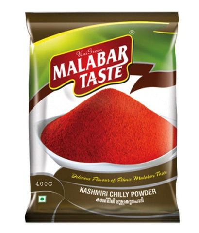 Spices & Herbs - MALABAR TASTE KASHMIRI CHILLY POWDER 400GM