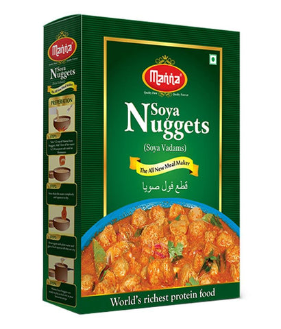 Spices & Herbs - MANNA SOYA NUGGETS 200GM