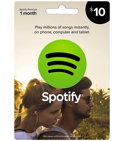 Buy Spotify US Digital Gift Card $10 Price Online Doha Qatar