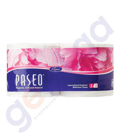 TISSUES - PASEO HYGENIC BATHROOM TISSUE 2 ROLLS/3PLY