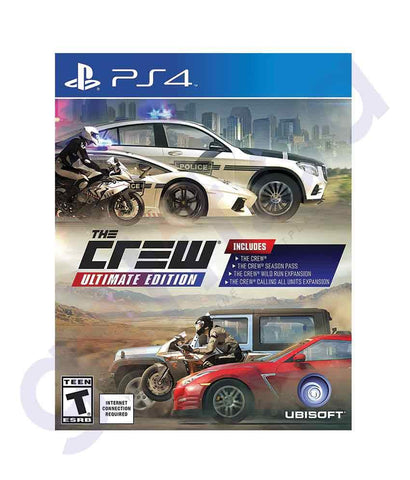 TITLES - THE CREW - ULTIMATE EDITION-  PS4