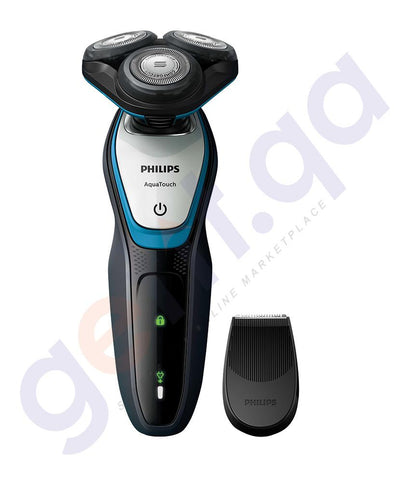 TRIMMER - PHILIPS AQUA TOUCH WET AND DRY ELECTRIC SHAVER-S5070