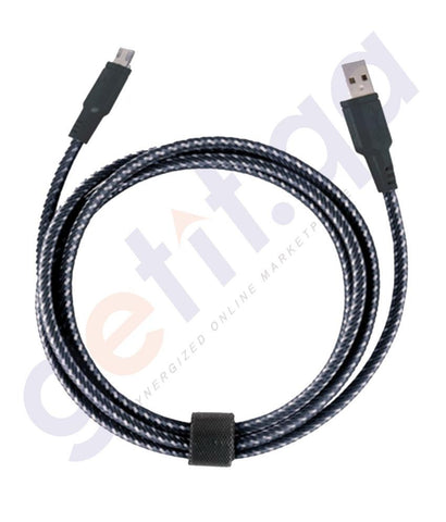 USB Cable - ENERGEA NYLON TOUGH USB C TO USB A  CABLE - 1.5M