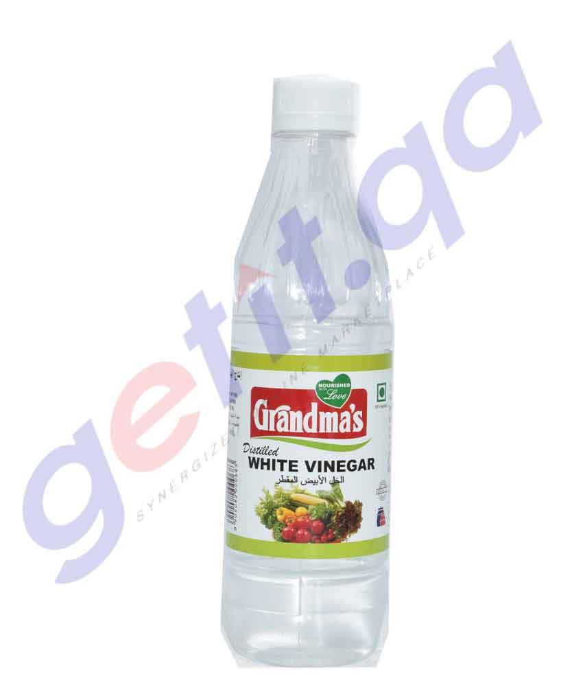 BUY GRANDMAS WHITE VINEGAR - 500ML IN QATAR | HOME DELIVERY WITH COD ON ALL ORDERS ALL OVER QATAR FROM GETIT.QA