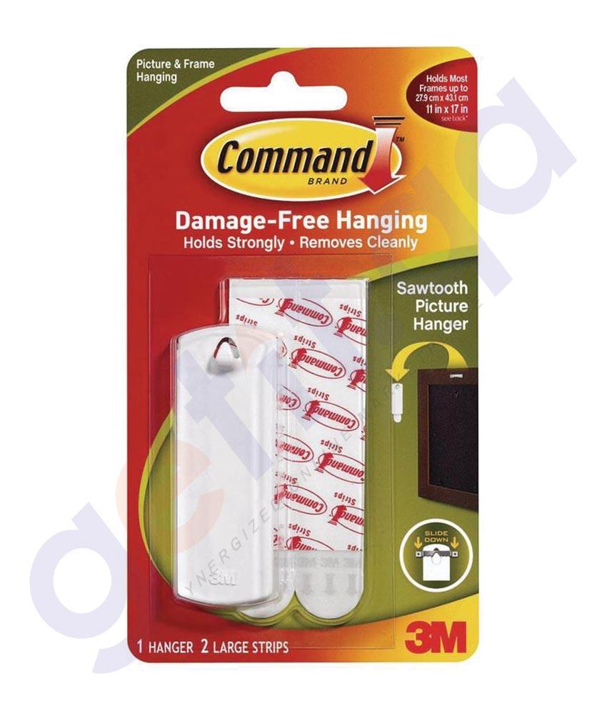 Wall Decals - 3M COMMAND (17040ES)  SAWTOOTH PICTURE HANGER