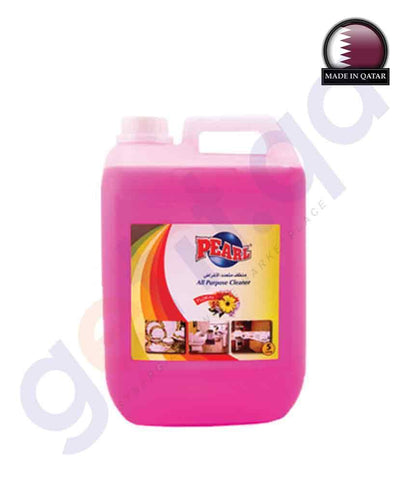 BUY PEARL 5 LITRE ALL PURPOSE CLEANING LIQUID IN QATAR | HOME DELIVERY WITH COD ON ALL ORDERS ALL OVER QATAR FROM GETIT.QA