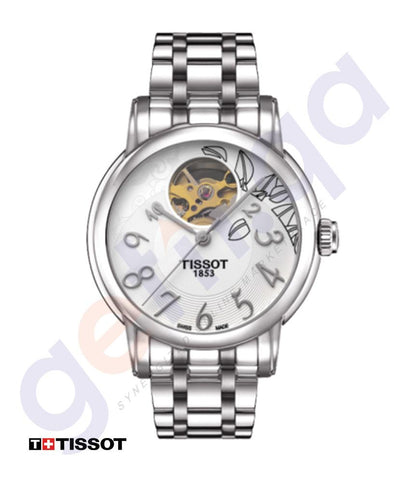 WATCHES - TISSOT LADY HEART AUTOMATIC SILVER WOMEN'S WATCH -T0502071103200